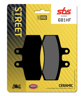 Pastilla de freno SBS P681-HF