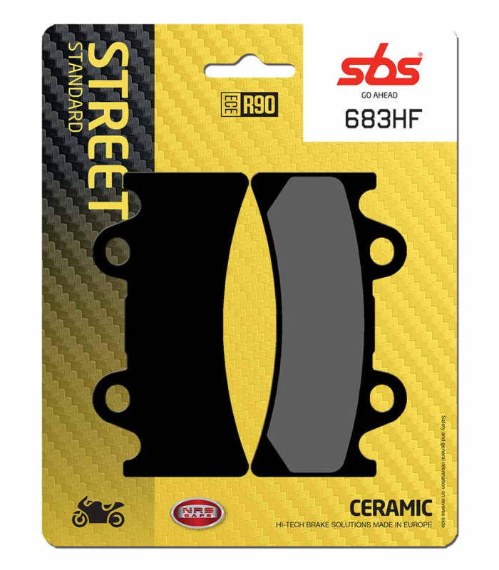 Pastilla de freno SBS P683-HF