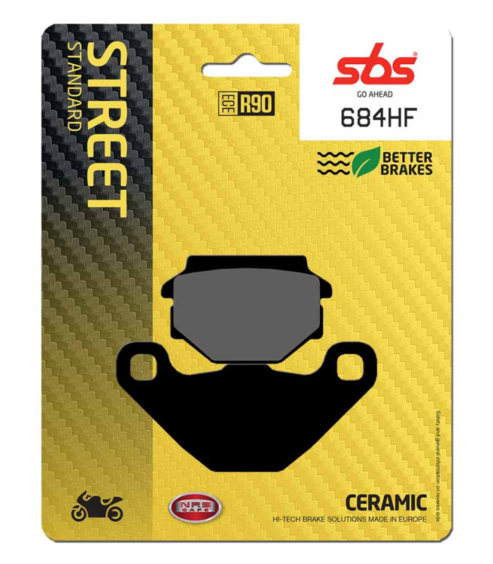 Pastilla de freno SBS P684-HF