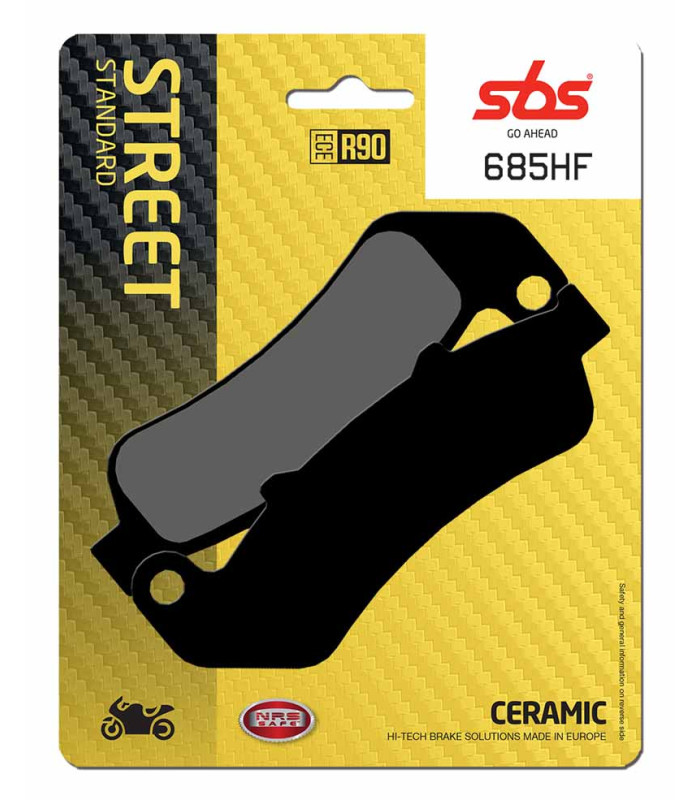 Pastilla de freno SBS P685-HF