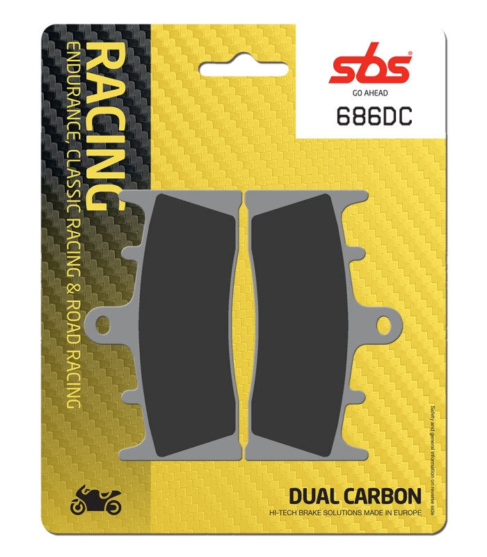 Pastilla de freno SBS P686-DC
