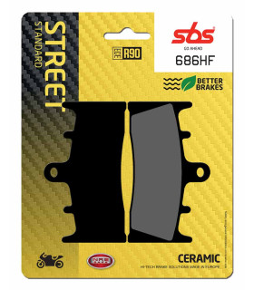 Pastilla de freno SBS P686-HF