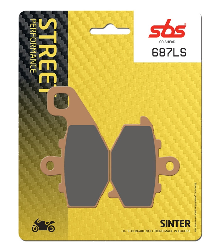 Pastilla de freno SBS P687-LS