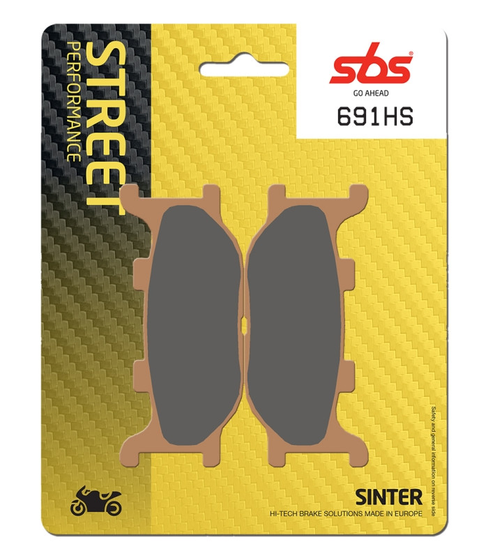 Pastilla de freno SBS P691-HS