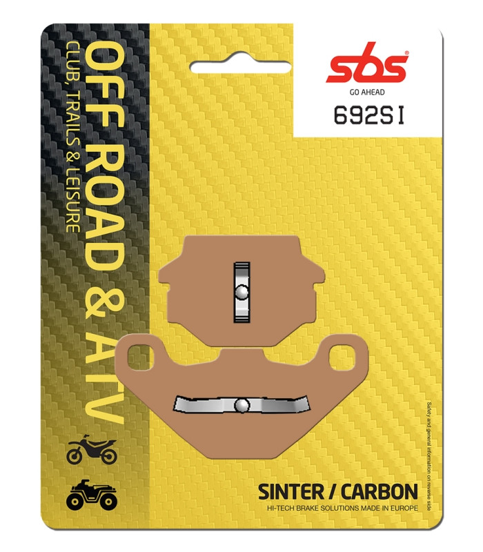 Pastilla de freno SBS P692-SI