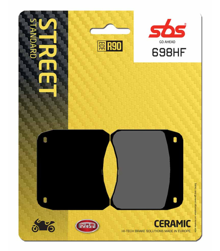 Pastilla de freno SBS P698-HF