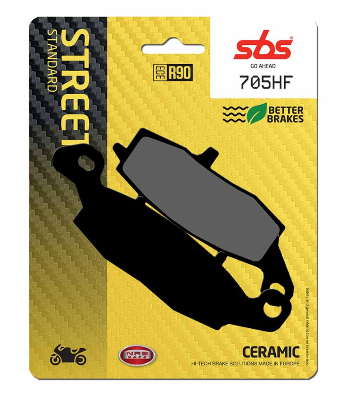 Pastilla de freno SBS P705-HF
