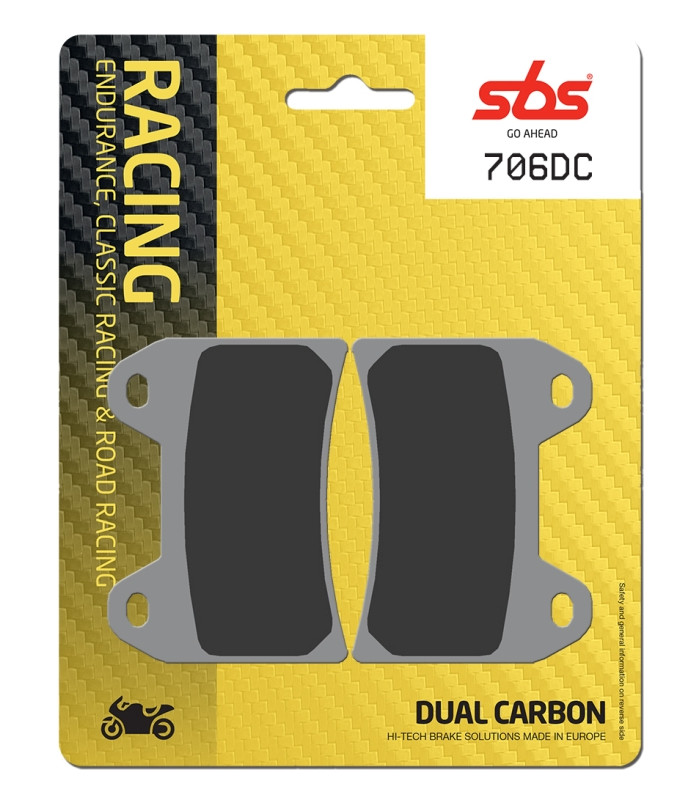 Pastilla de freno SBS P706-DC