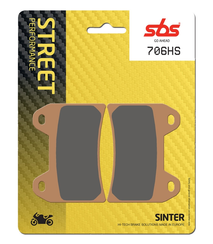 Pastilla de freno SBS P706-HS