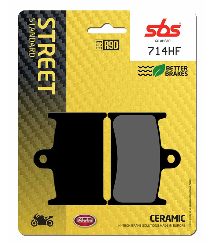 Pastilla de freno SBS P714-HF