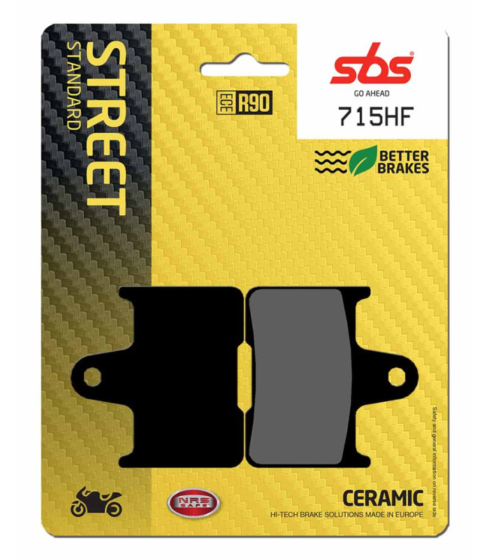 Pastilla de freno SBS P715-HF