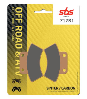 Pastilla de freno SBS P717-SI