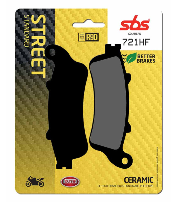 Pastilla de freno SBS P721-HF