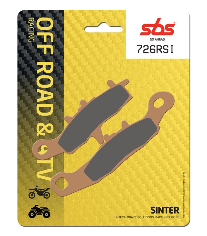 Pastilla de freno SBS P726-RSI