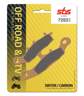 Pastilla de freno SBS P726-SI