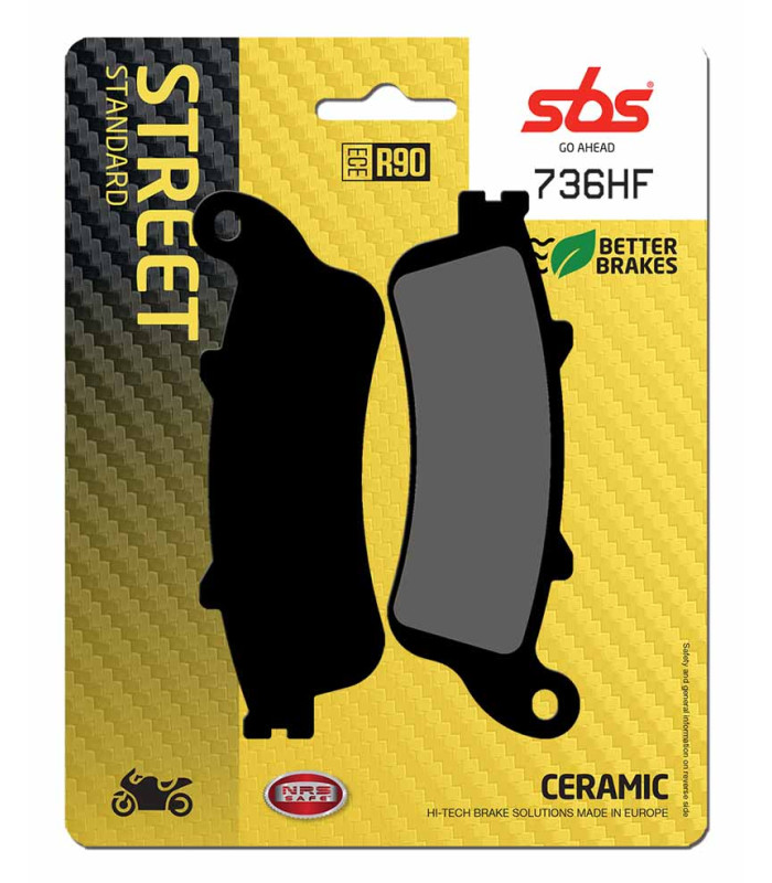 Pastilla de freno SBS P736-HF