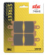 Pastilla de freno SBS P740-HS