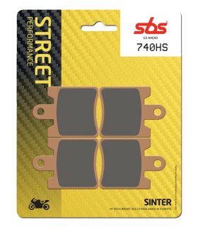 Pastilla de freno SBS P740-HS