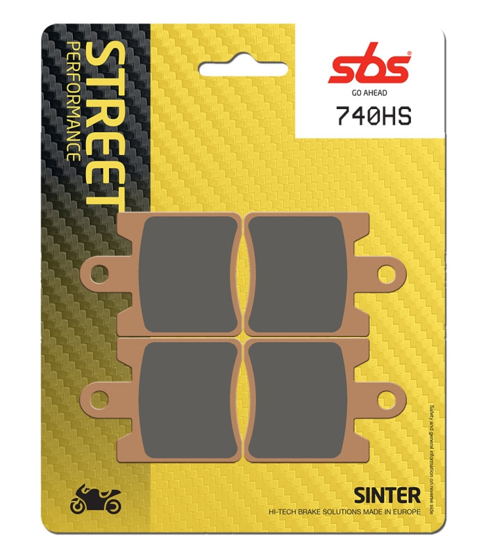 Pastilla de freno SBS P740-HS