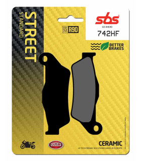 Pastilla de freno SBS P742-HF