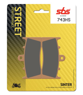 Pastilla de freno SBS P743-HS