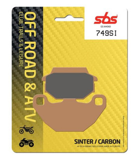 Pastilla de freno SBS P749-SI