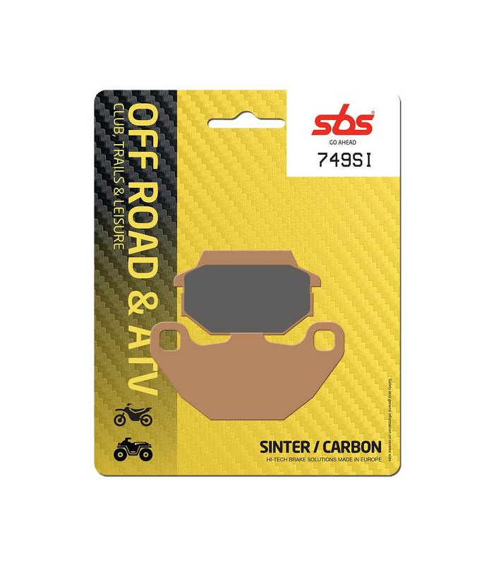 Pastilla de freno SBS P749-SI