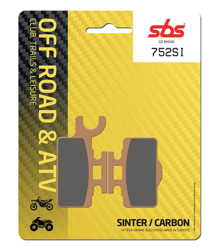 Pastilla de freno SBS P752-SI