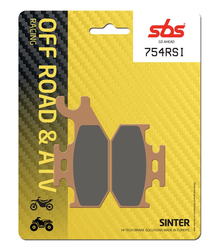 Pastilla de freno SBS P754-RSI