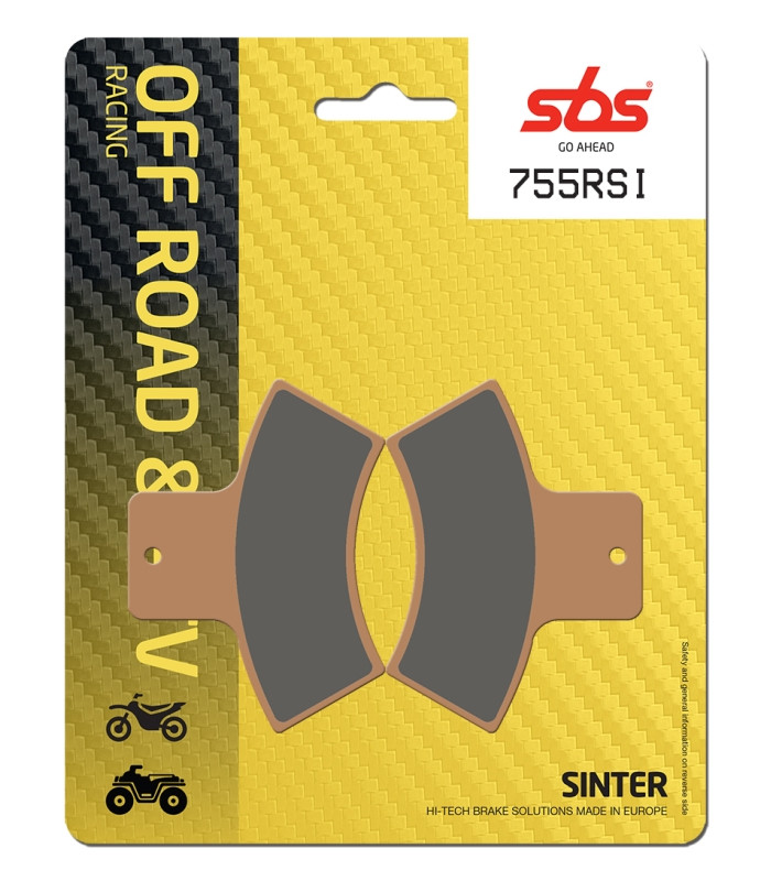 Pastilla de freno SBS P755-RSI