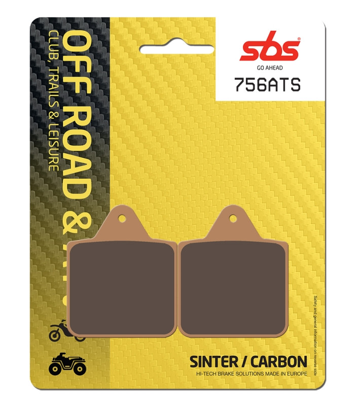 Pastilla de freno SBS P756-ATS