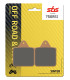 Pastilla de freno SBS P756-RSI
