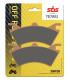 Pastilla de freno SBS P757-RSI
