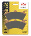 Pastilla de freno SBS P757-RSI