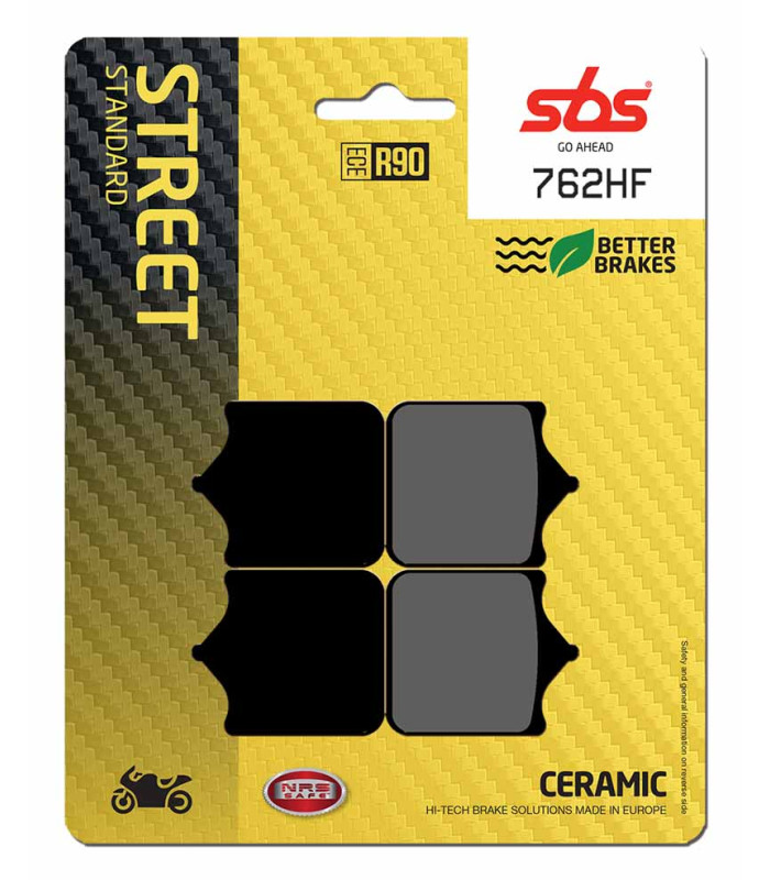 Pastilla de freno SBS P762-HF