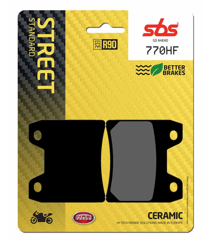 Pastilla de freno SBS P770-HF