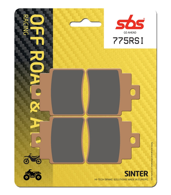 Pastilla de freno SBS P775-RSI