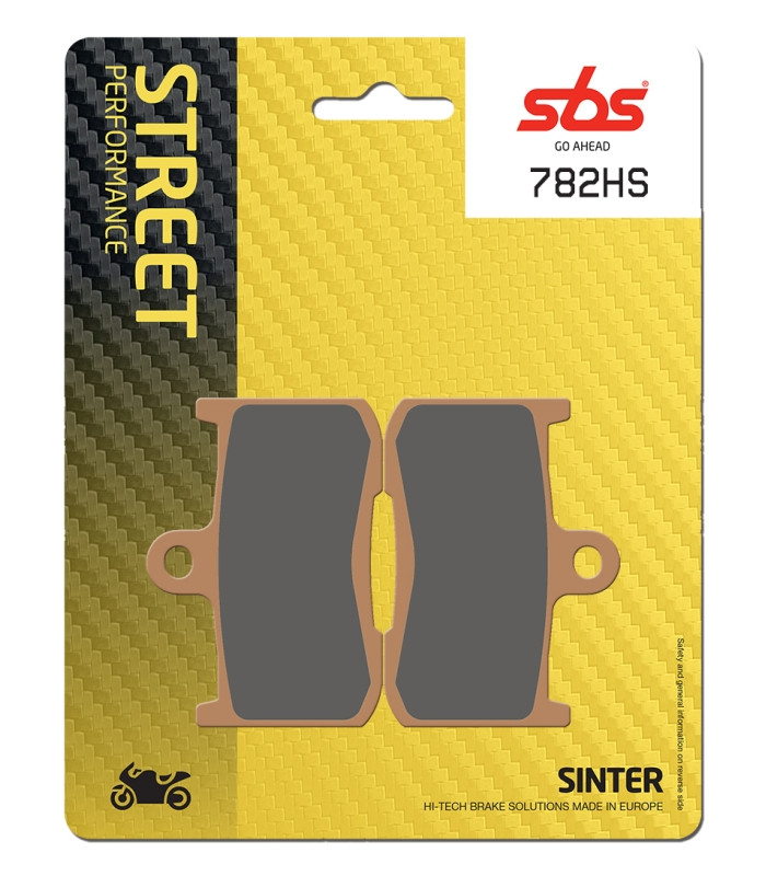 Pastilla de freno SBS P782-HS