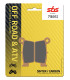 Pastilla de freno SBS P790-SI