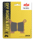 Pastilla de freno SBS P791-RSI