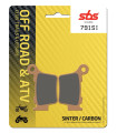 Pastilla de freno SBS P791-SI