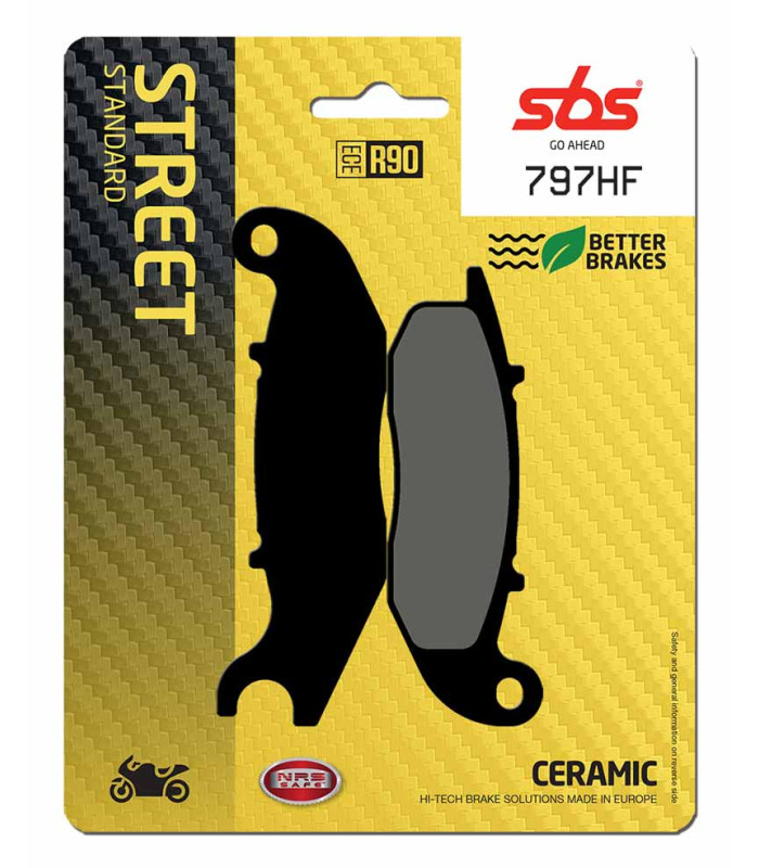 Pastilla de freno SBS P797-HF