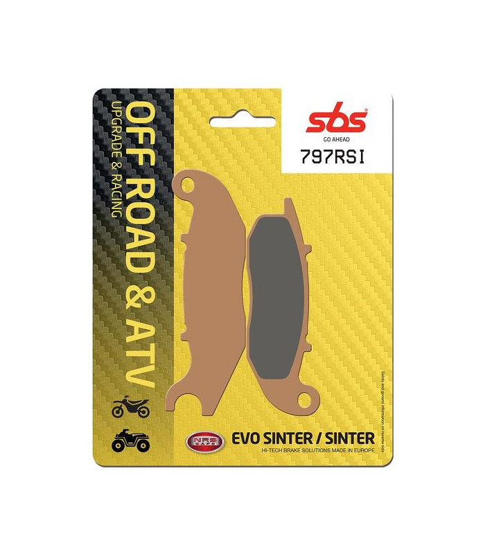 Pastilla de freno SBS P797-RSI