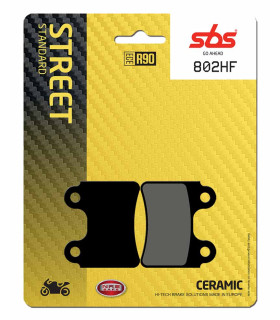 Pastilla de freno SBS P802-HF