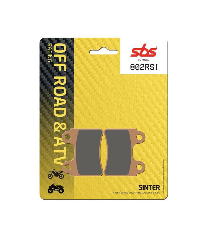 Pastilla de freno SBS P802-RSI