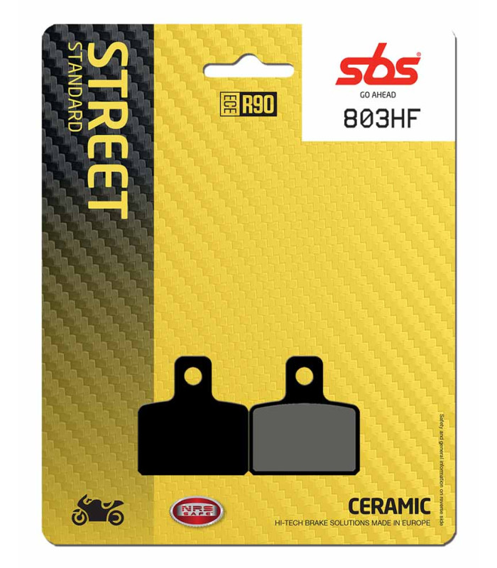 Pastilla de freno SBS P803-HF