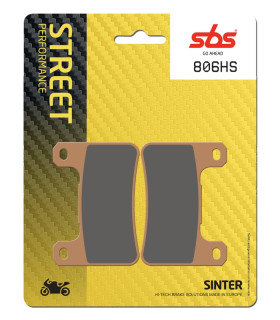 Pastilla de freno SBS P806-HS
