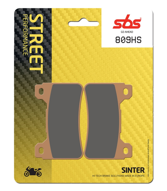 Pastilla de freno SBS P809-HS