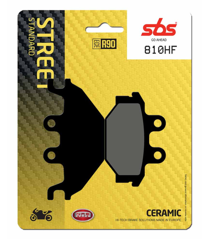 Pastilla de freno SBS P810-HF