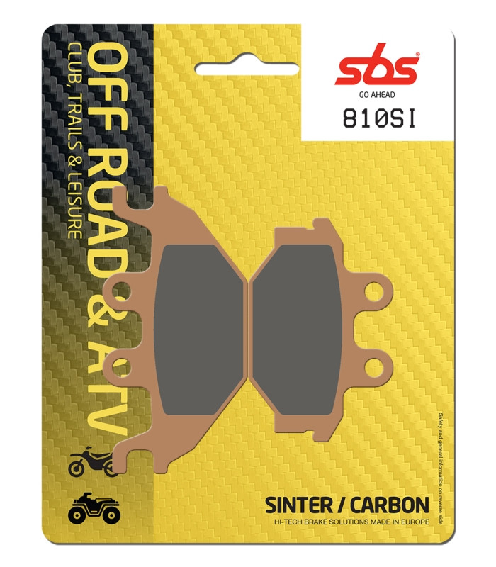Pastilla de freno SBS P810-SI